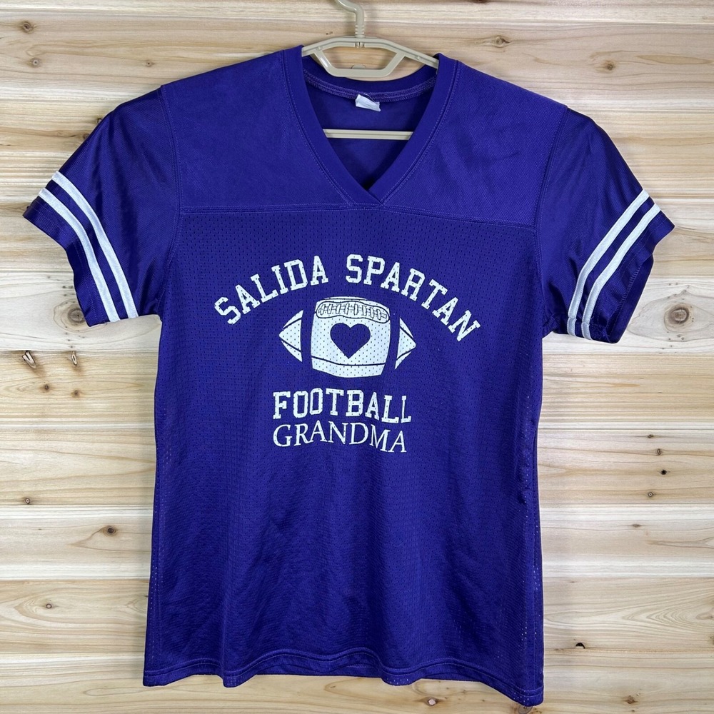 Sport-Tek Salida Spartan Jersey Womens Medium Football Grandma Salida Colorado